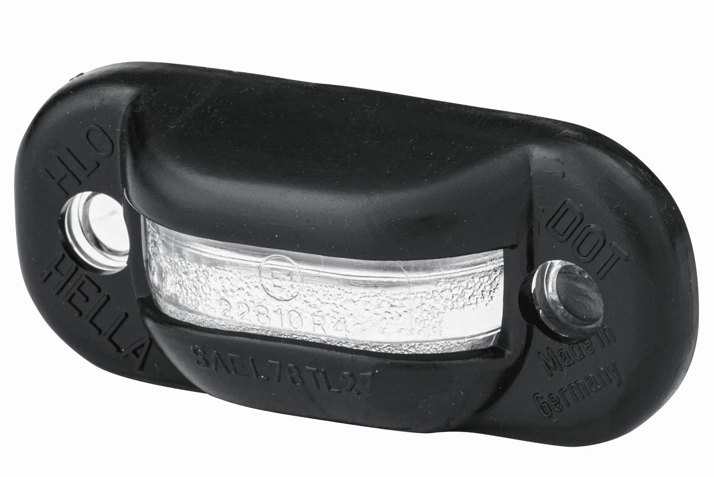 HELLA 2KA 002 445-111 Oświetlenie tablicy rejestracyjnej - żarówek - 12V - ECE - z lewej/z prawej
