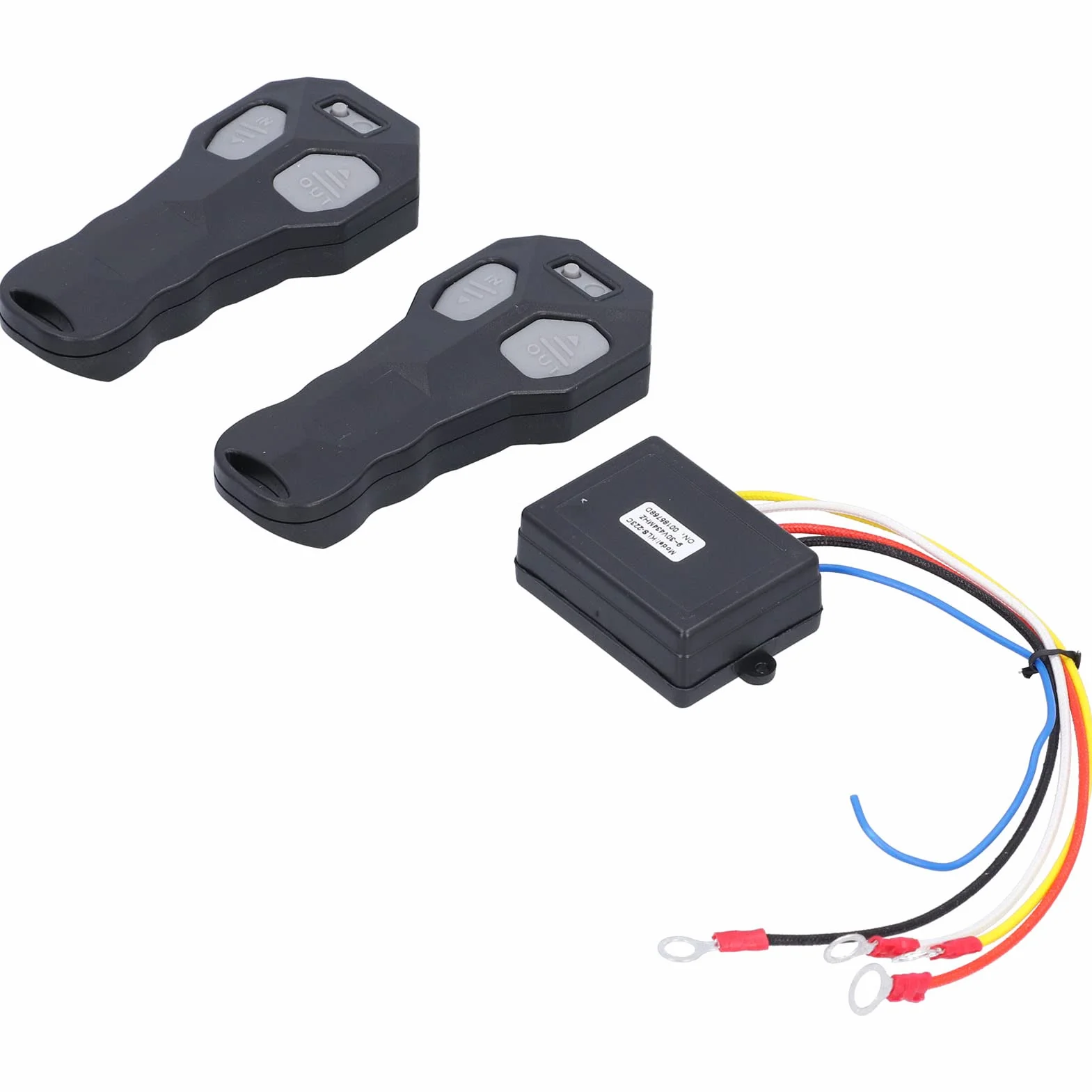 Akozon Zdalnego Sterowania, 2 szt. Bezprzewodowy Pilot Zdalnego Sterowania 12V Elektryczny Zamiennik do ATV Truck Uniwersalny