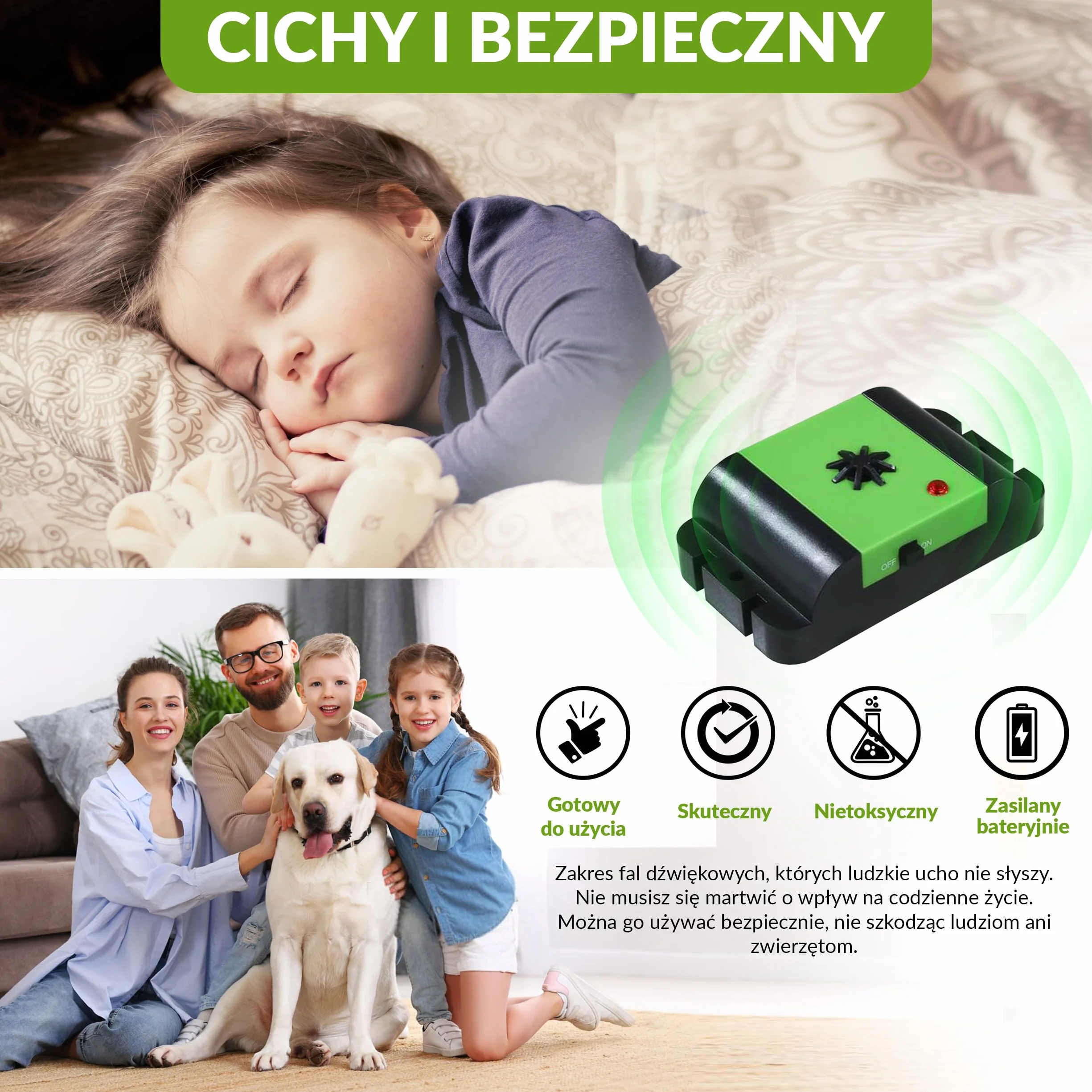 ISOTRONIC® Odstraszacz kuny do ochrony samochodu, poddasza i piwnicy, ultradźwiękowy odstraszacz kunów, bez pułapki, łatwa instalacja i długotrwały efekt