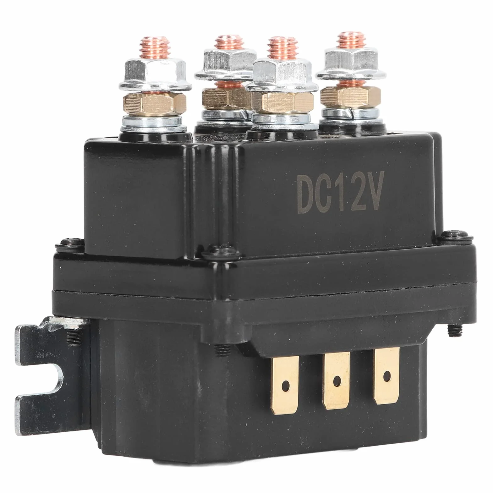 LR4250 12V 250a Zestaw Przekaźnika Wciągarki, 30W Zamienny Elektromagnes Przekaźnika Wciągarki Z Pilotami Do Wielofunkcyjnego Pojazdu ATV Ciągnik Ogrodowy Elektryczny