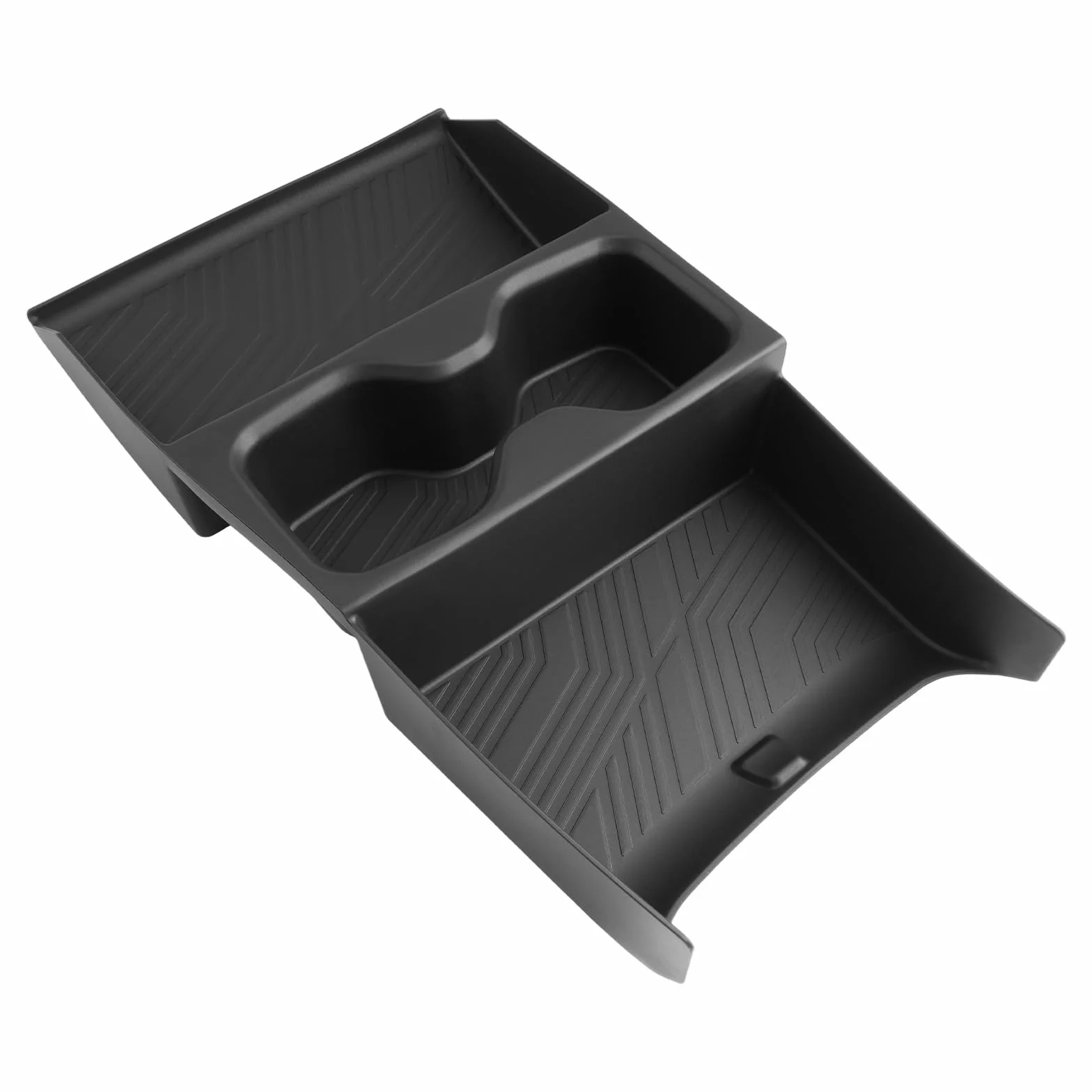 [Ulepszona] GAFAT Nowy Hyun-dai Tucson NX4 Facelift 2025 2026 (elektroniczny) organizer Tucson 2025 konsola środkowa, składany organizer na dole konsoli środkowej, guma TPE składana, z uchwytem na