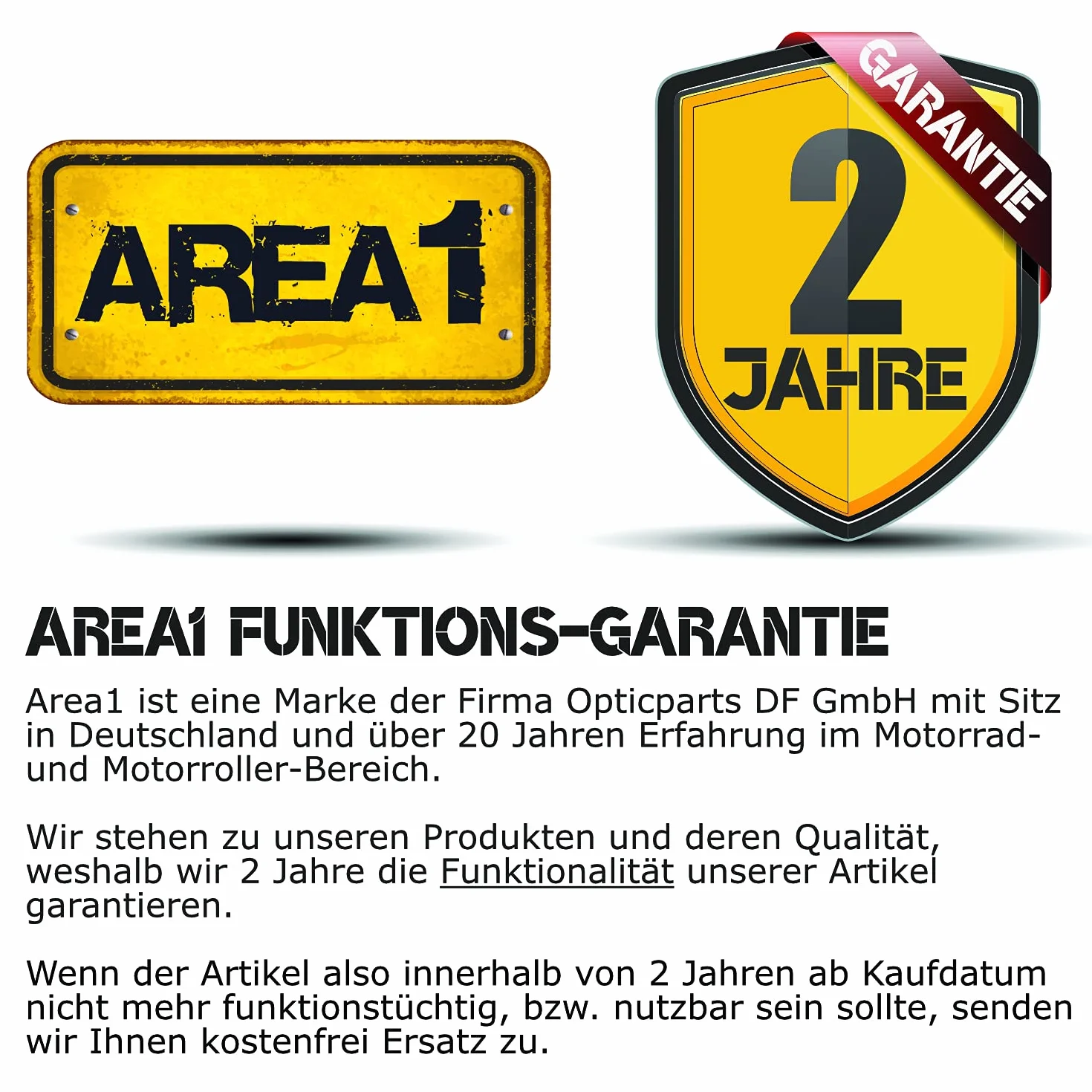 Area1 Oświetlenie tablicy rejestracyjnej LED do motocykla, certyfikat E, uniwersalne oświetlenie tablicy rejestracyjnej motocykla, skuterów, quadów, ATV. Kompatybilny z