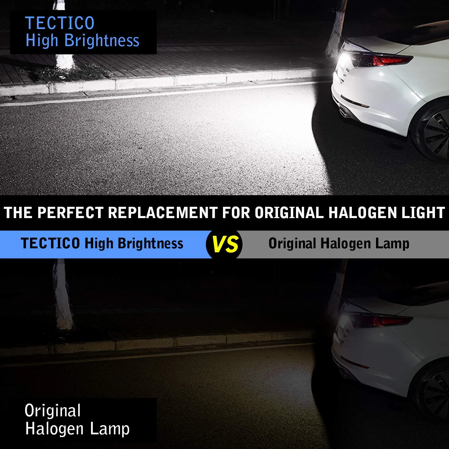 TECTICO Żarówki LED do tylnej tablicy rejestracyjnej SMD Błyszcząco białe światła rejestracyjne Canbus Kompatybilne z Volvo C30 C70 S40 S60 S80 V50 V60 V70 XC60 XC70 XC90, 2 żarówki