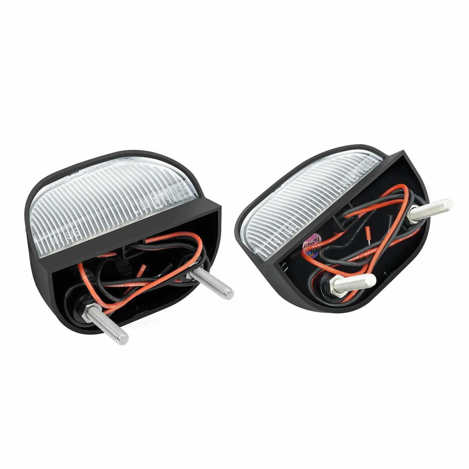 2 Stück LED Kennzeichenbeleuchtung 12V 24V Anhänger PKW LKW StVO-Zulassung