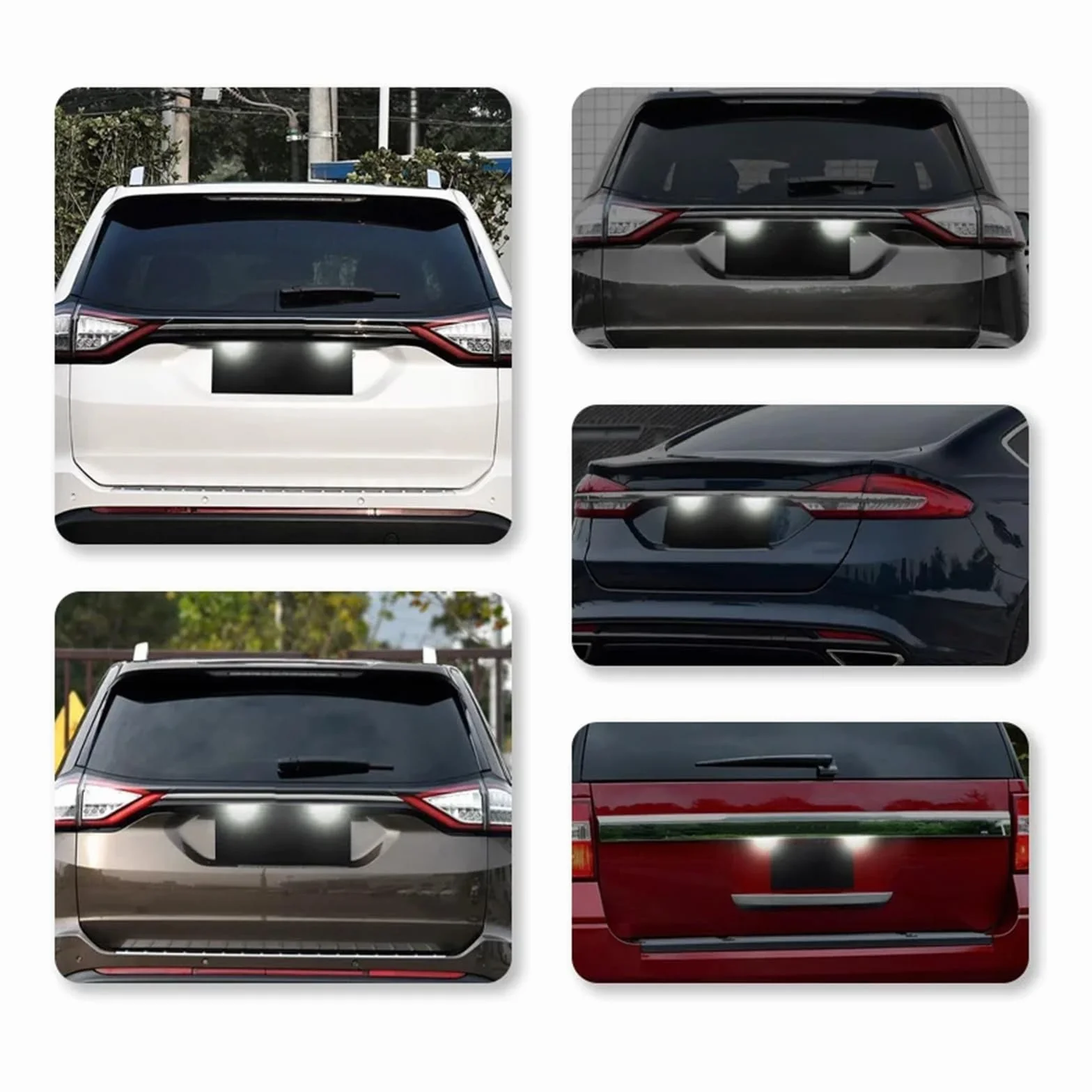 Dla Ford F-150 Mondeo MK5 Edge Fusion Explorer Flex Taurus Mustang światło samochodowe LIGHT pod bocznym lusterkiem wstecznym światło kałuży