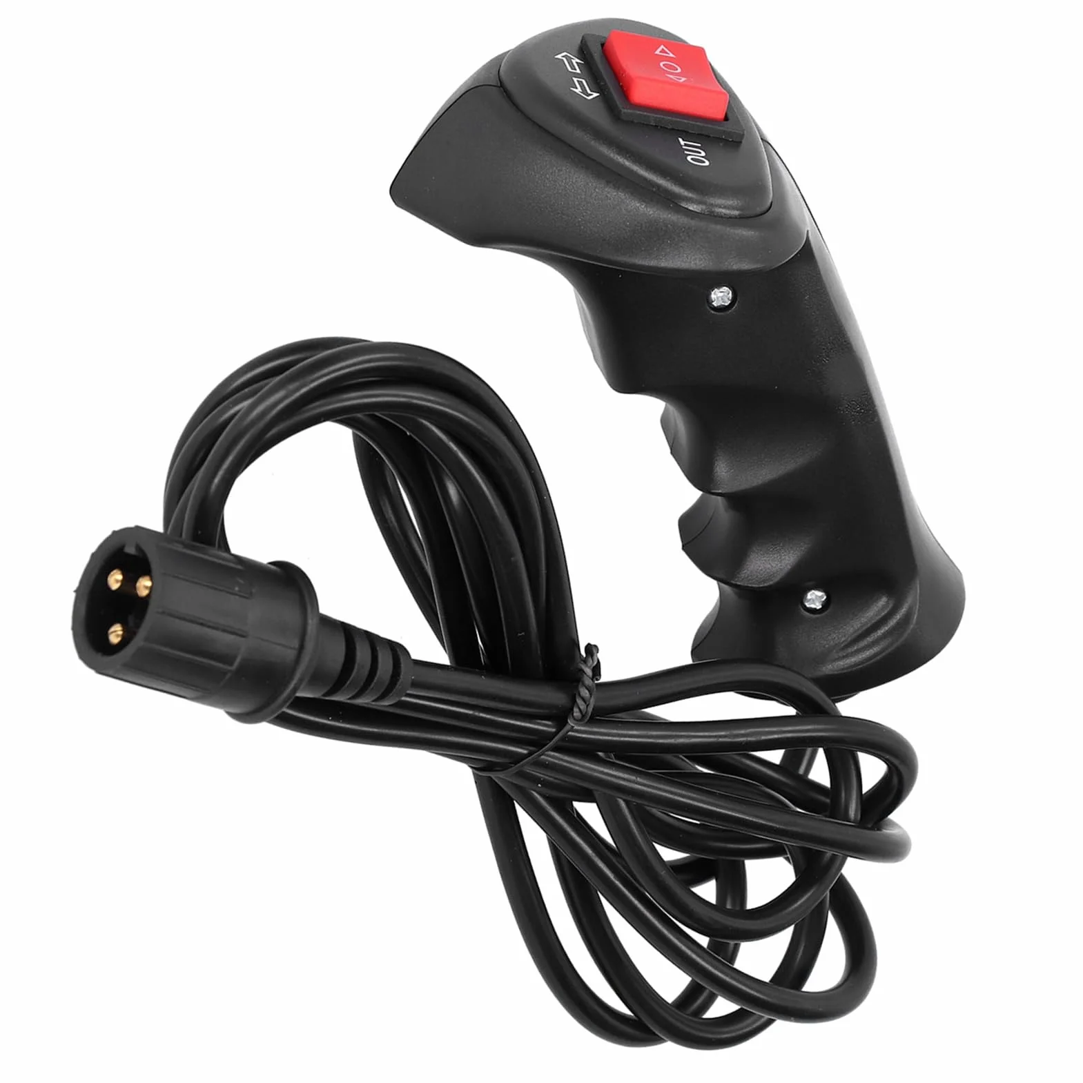 3Pin Kontroluj Zdalnie wyciągarkę elektryczną za pomocą Tego Pilota Zdalnego Sterowania Dostarczany z Kablem o Długości 9,2 Stopy do Użytku w Samochodzie i Pojeździe Terenowym