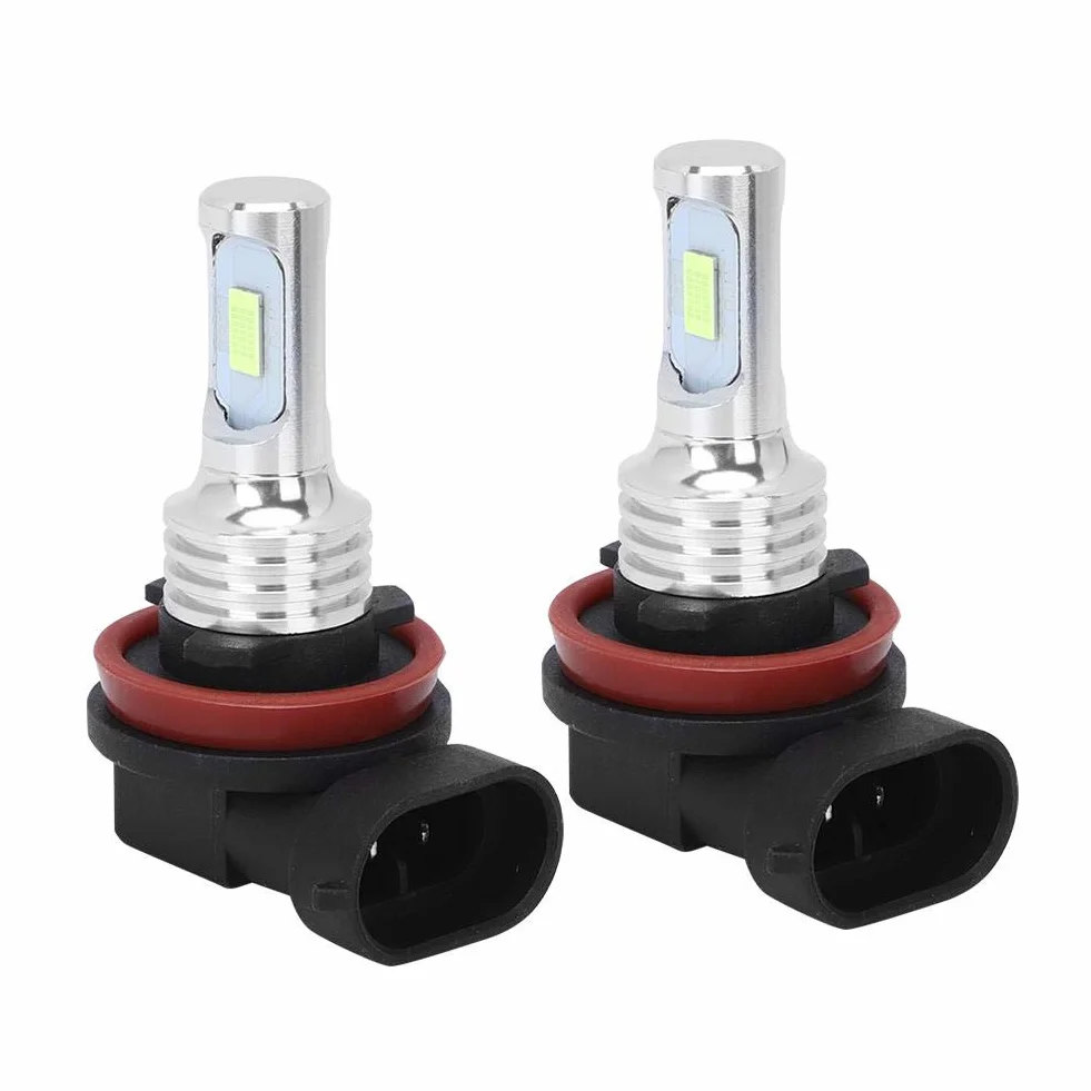 Tbest Żarówka LED przeciwmgielna, 2 szt. H8/H11 80 W 8000K Ice Blue12-24 V uniwersalna żarówka przeciwmgielna