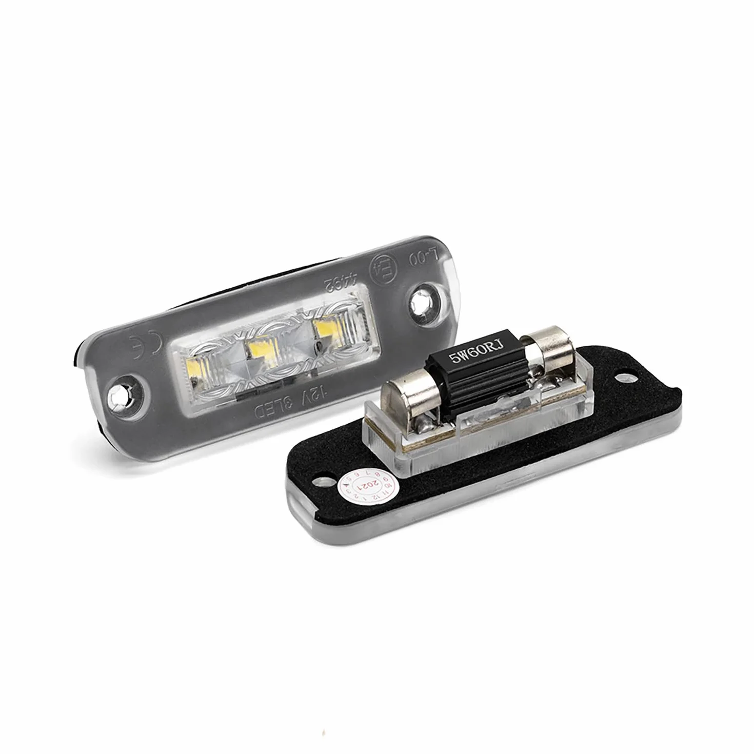 Oświetlenie tablicy rejestracyjnej LED, lampa tylna, kompatybilna z M-ercedes B-enz ML W164 GL X164 R W251, tylko silnik wysokoprężny, biały ksenonowy, magistrala Can-Bus, oświetlenie tablicy