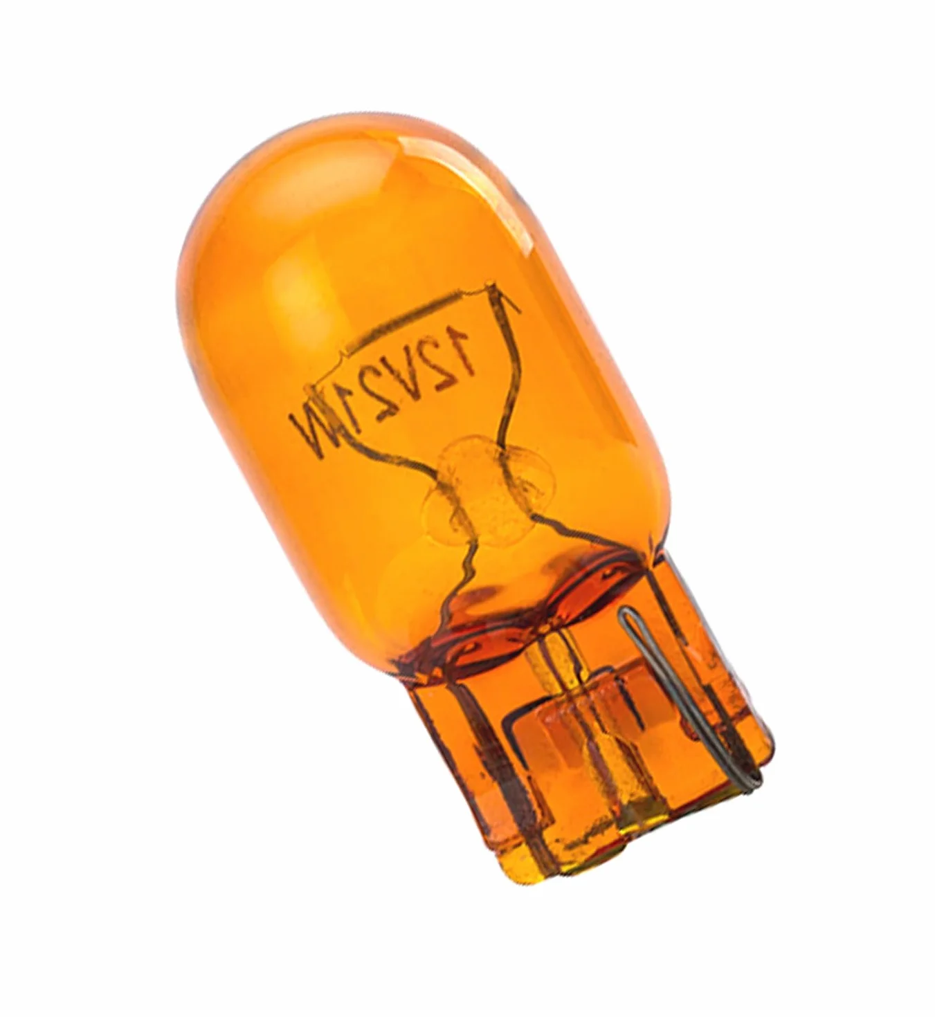 LIGHTWORLD24 10 x WY21W T20 lampka kontrolna żarówka kontrolna 12V pomarańczowo-żółta szklana podstawa lampy W3X16D lampa samochodowa 21W żarówka żarówka kontrolna 21 wat