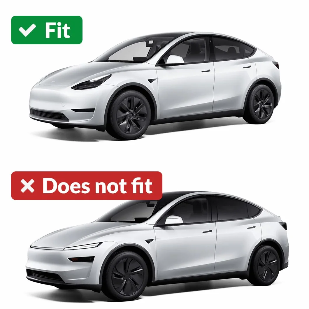 VION Tesla 2020–2024 Model Y osłony przeciwsłoneczne na dach – precyzyjne dopasowanie, bez zwisania, pełne zaciemnienie