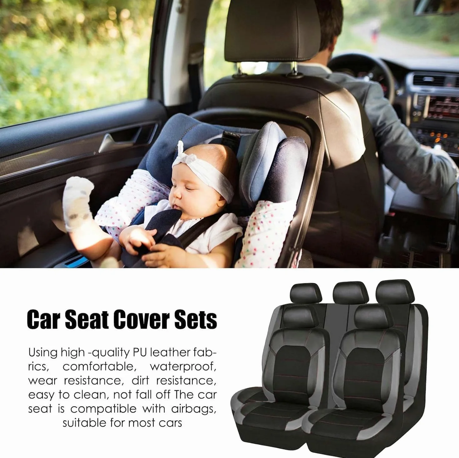Pokrowce na fotele samochodowe Uniwersalne do Skoda Octavia Rapid Kodiaq Octavia A7 Octavia 2 Octavia A5 Tour Fabia 1 Fabia 3 Superb Spaceback Felicia Zestawy Pokrycia Siedzisk