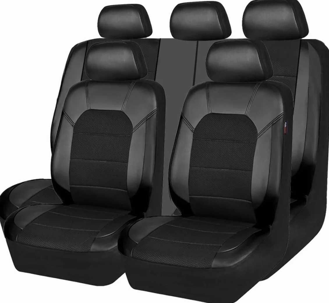 pokrowce na fotele samochodowe uniwersalne pasujące do Volvo V50 S40 Xc90 Xc40 C30 S80 Xc40 Xc60 C70 V70 S80L V40 V60 V90 S90 S80 kompletny zestaw pokrowców na fotele