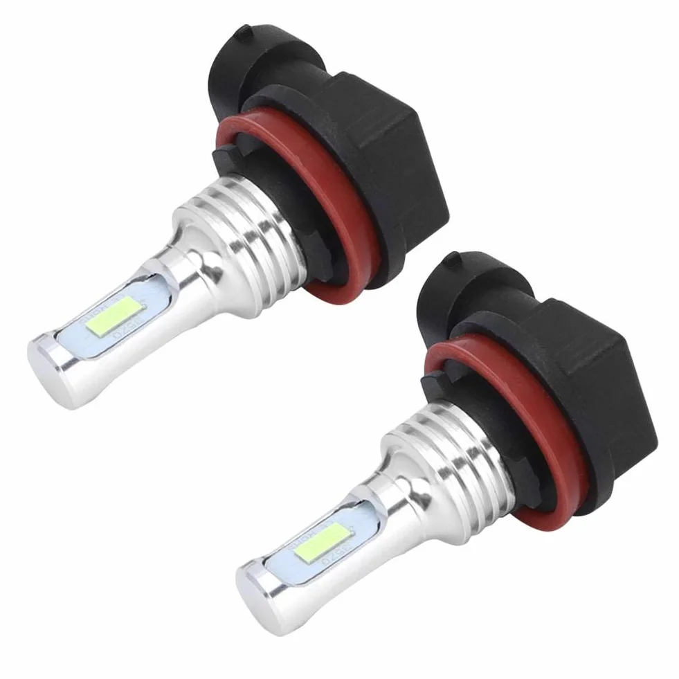 Tbest Żarówka LED przeciwmgielna, 2 szt. H8/H11 80 W 8000K Ice Blue12-24 V uniwersalna żarówka przeciwmgielna
