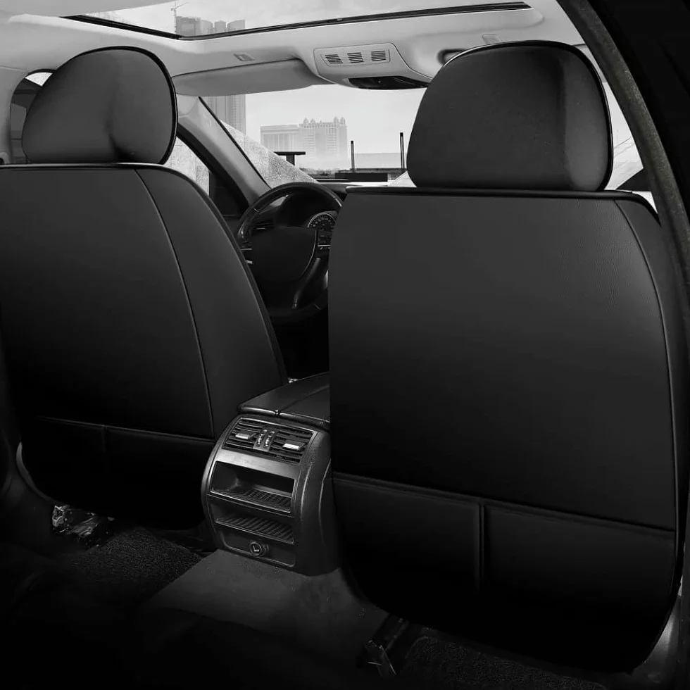 Pokrowiec na siedzenia samochodowe dla MG GS MG HS MG Zs Mg3 Mg6 ZR ZT ZT-TMateriały samochodowe/skóra/oddychający, jasnobrązowy