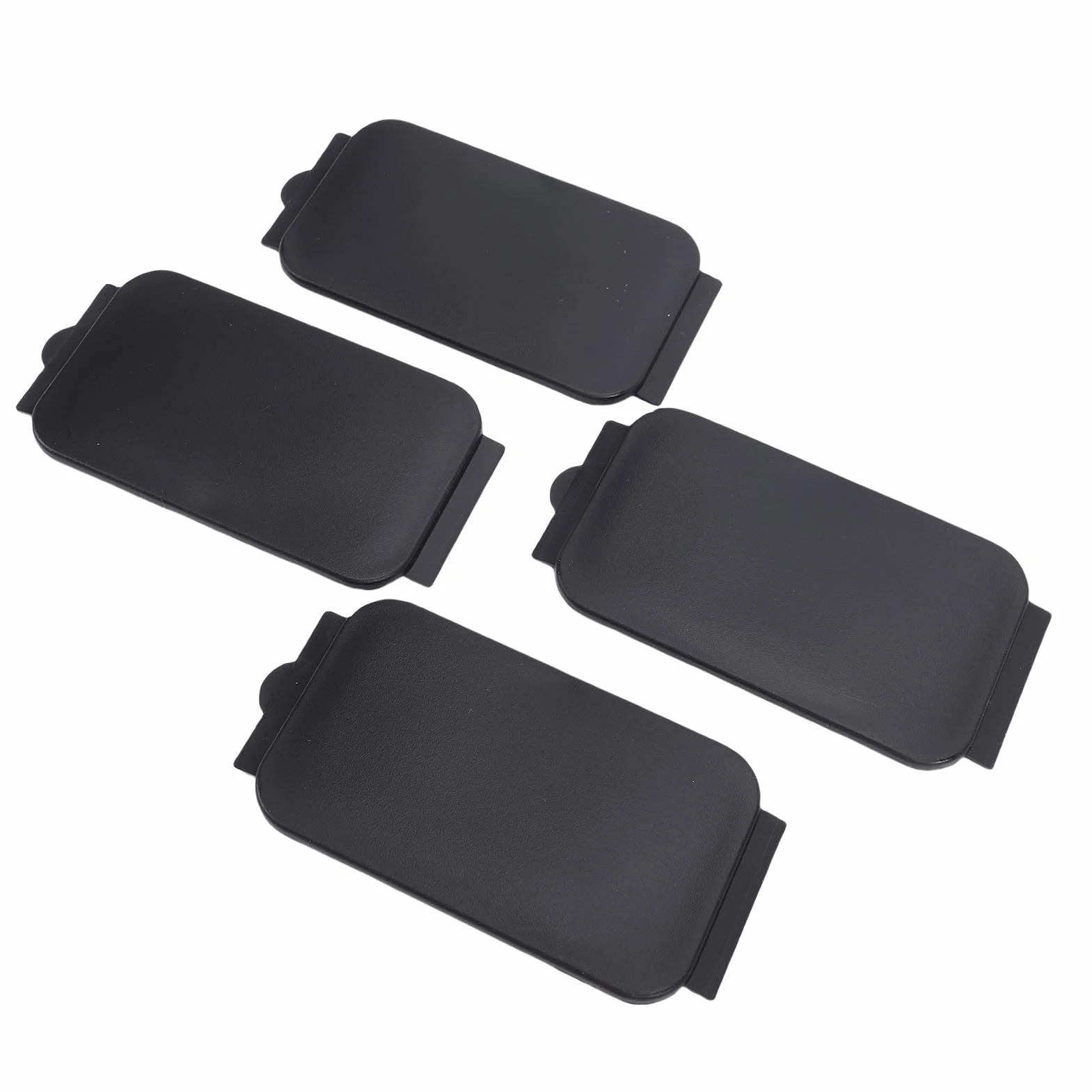 Yctze 4PCS Truck Bed Plack Cover Contain Cail Caks FL3Z99290D90AB ABS Plastikowy Wkładka do Wkładki Bedrail w Latach 2017–2024 z zamkniętą konstrukcją Anti Anti Stage