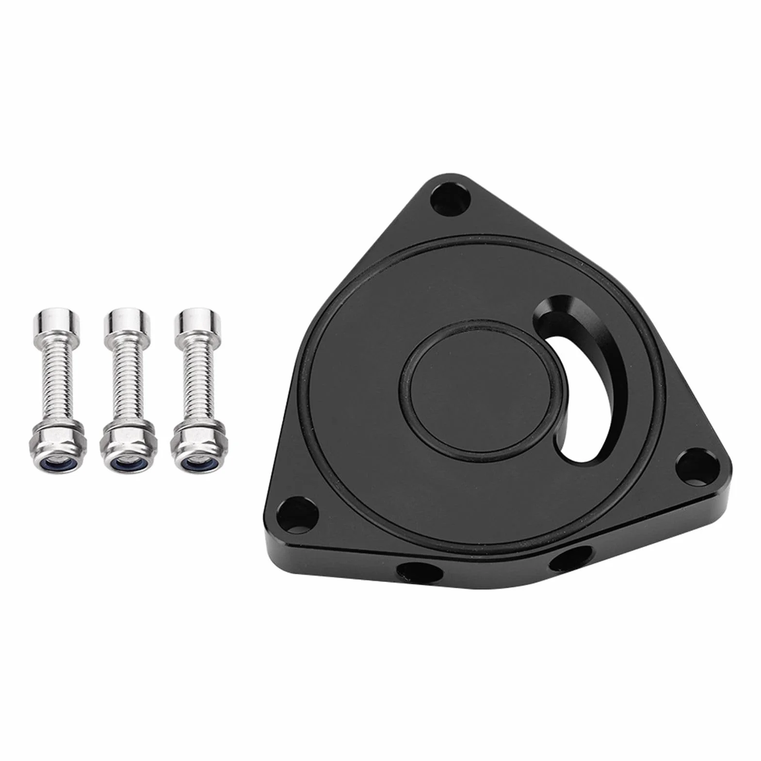 Płyta zaworu wydechowego KIMISS, płyta wydechowa Turbo ze stopu aluminium samochodowego Spacer BOV 1.5 T na lata 2015-2019