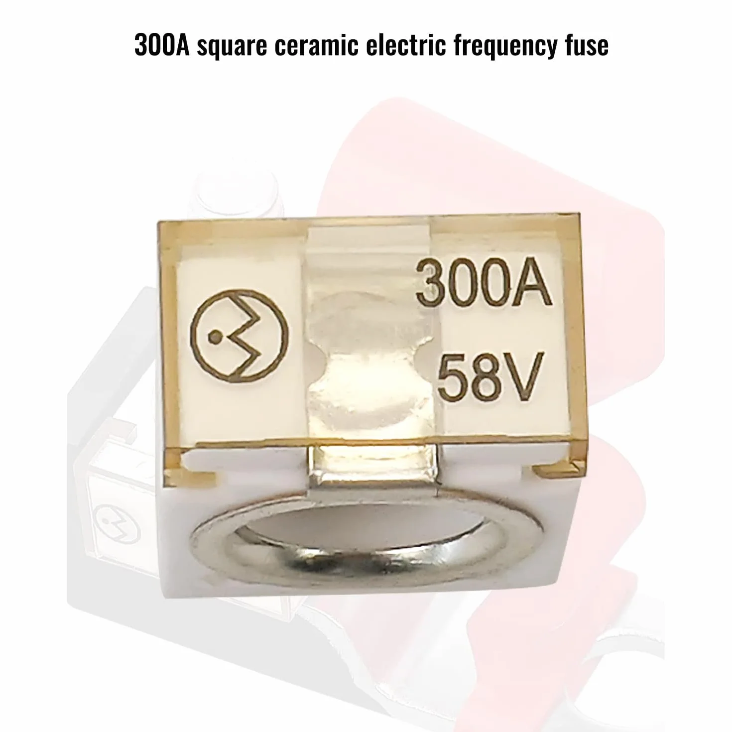 MACHSWON 300 A 58 V Terminal Mount Fuse Block Kit with Single Stud 5/16" (M8) Marine Rated Battery Fuse and Waterproof Cap do samochodów, New Energy Trams, RVs, ciężarówek, łodzi i innych głównych