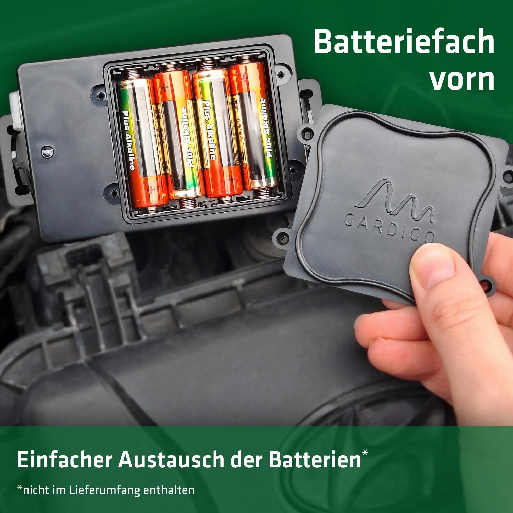 Gardigo® Samochodowy odstraszacz kun, zasilany bateriami, ultradźwiękowy odstraszacz kun, 12 – 24 kHz, wymiana baterii bez demontażu, mobilna ochrona przed kunami do samochodu, komory silnika, strychu