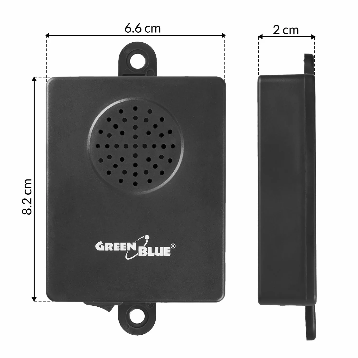GreenBlue GB730 ultradźwiękowy 45 m2 samochodowy odstraszacz gryzoni mysz elektroniczny odstraszacz szkodników urządzenie odstraszające myszy odstraszacz szczurów gryzoni zwalczanie szkodników bez